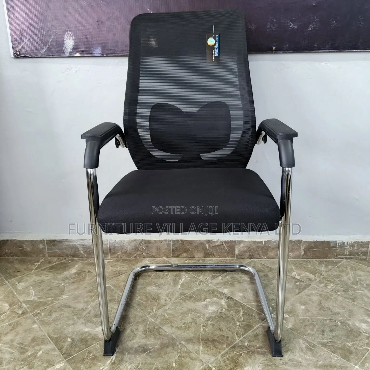 Office Seats; Guest Waiting Office Chair in Black
