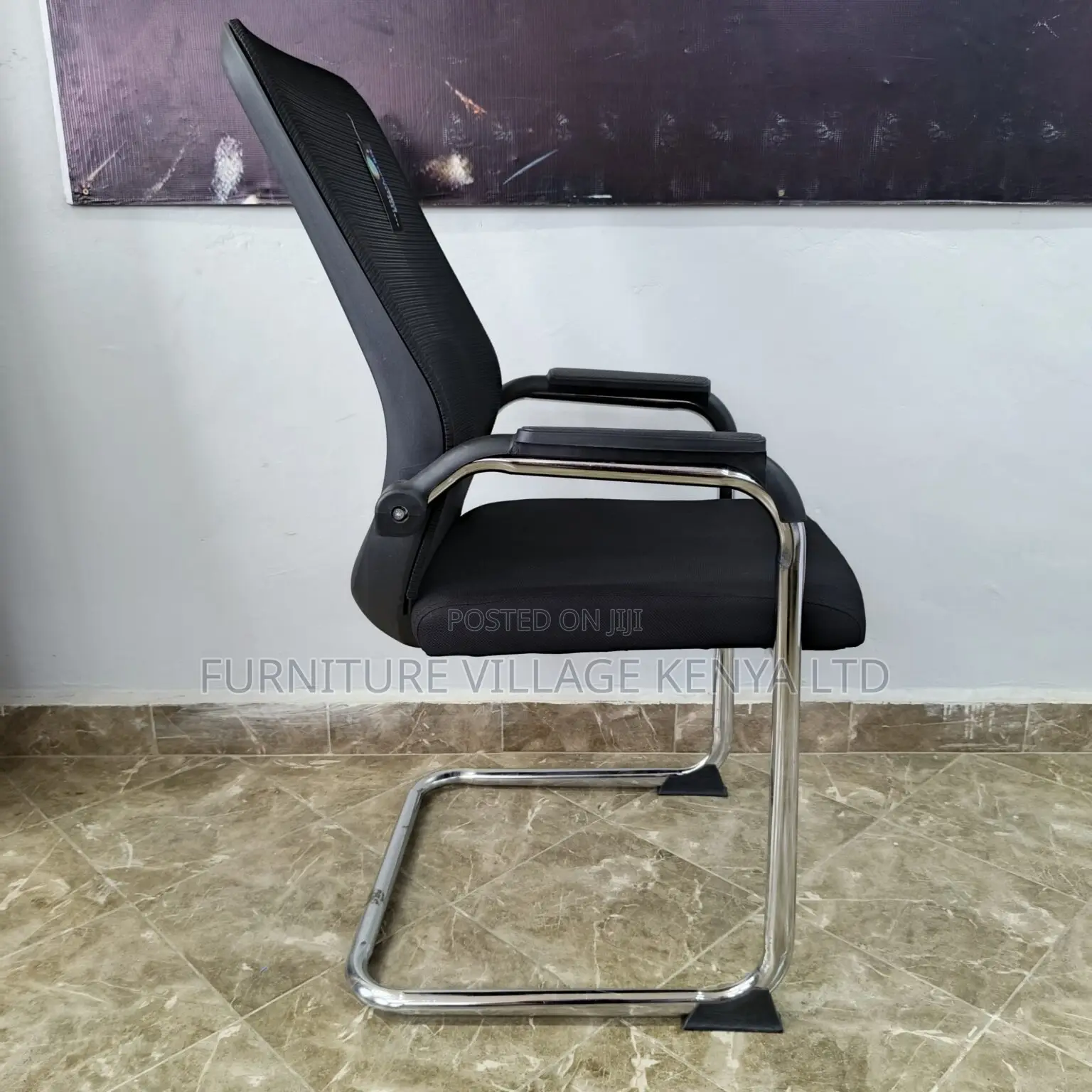 Office Seats; Guest Waiting Office Chair in Black
