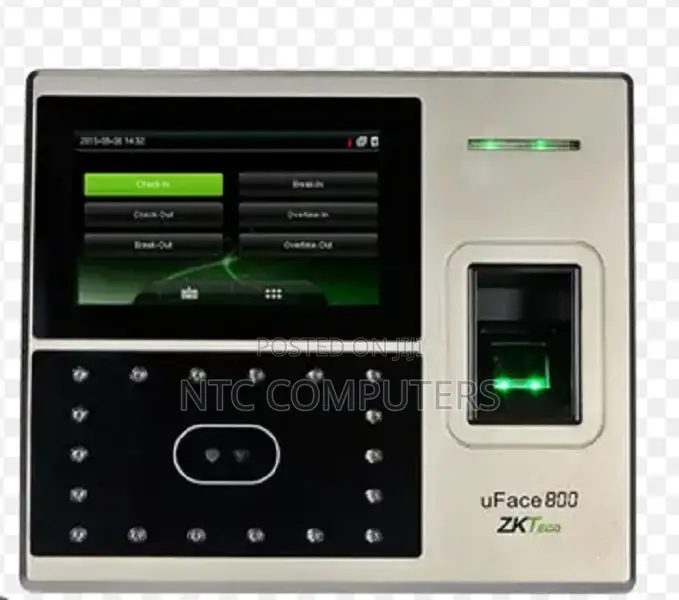 Zk Biometric Face Recognition Machine Uface 800