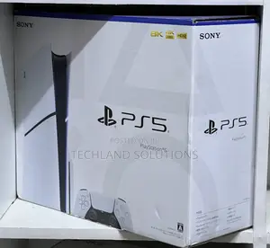 New Ps5 Slim Console White