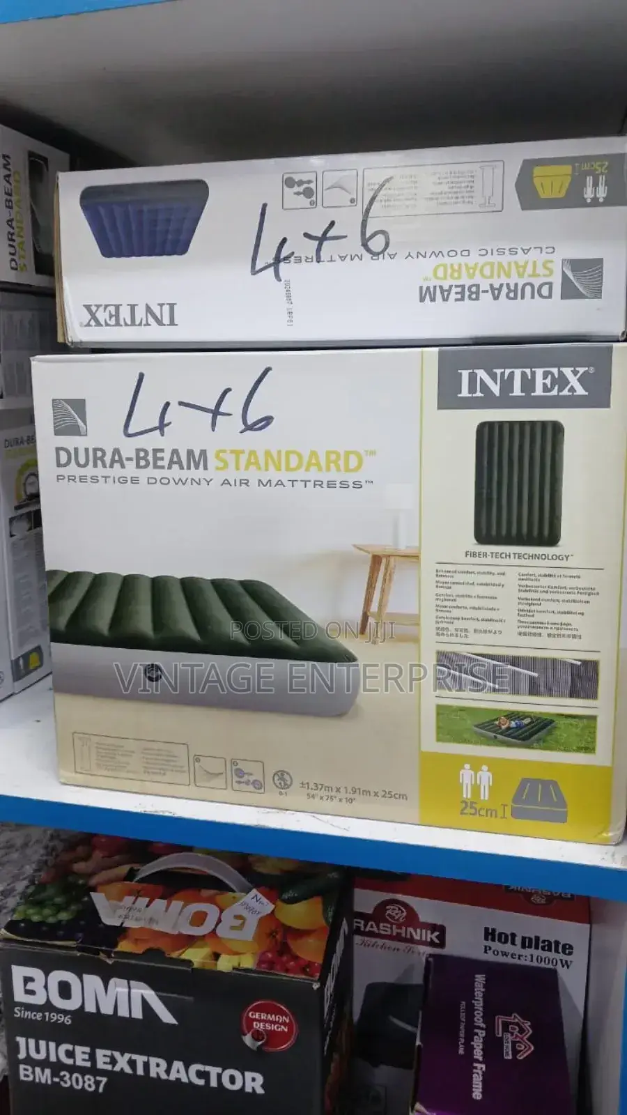 4by6 Inflatable Mattress With Free Pump