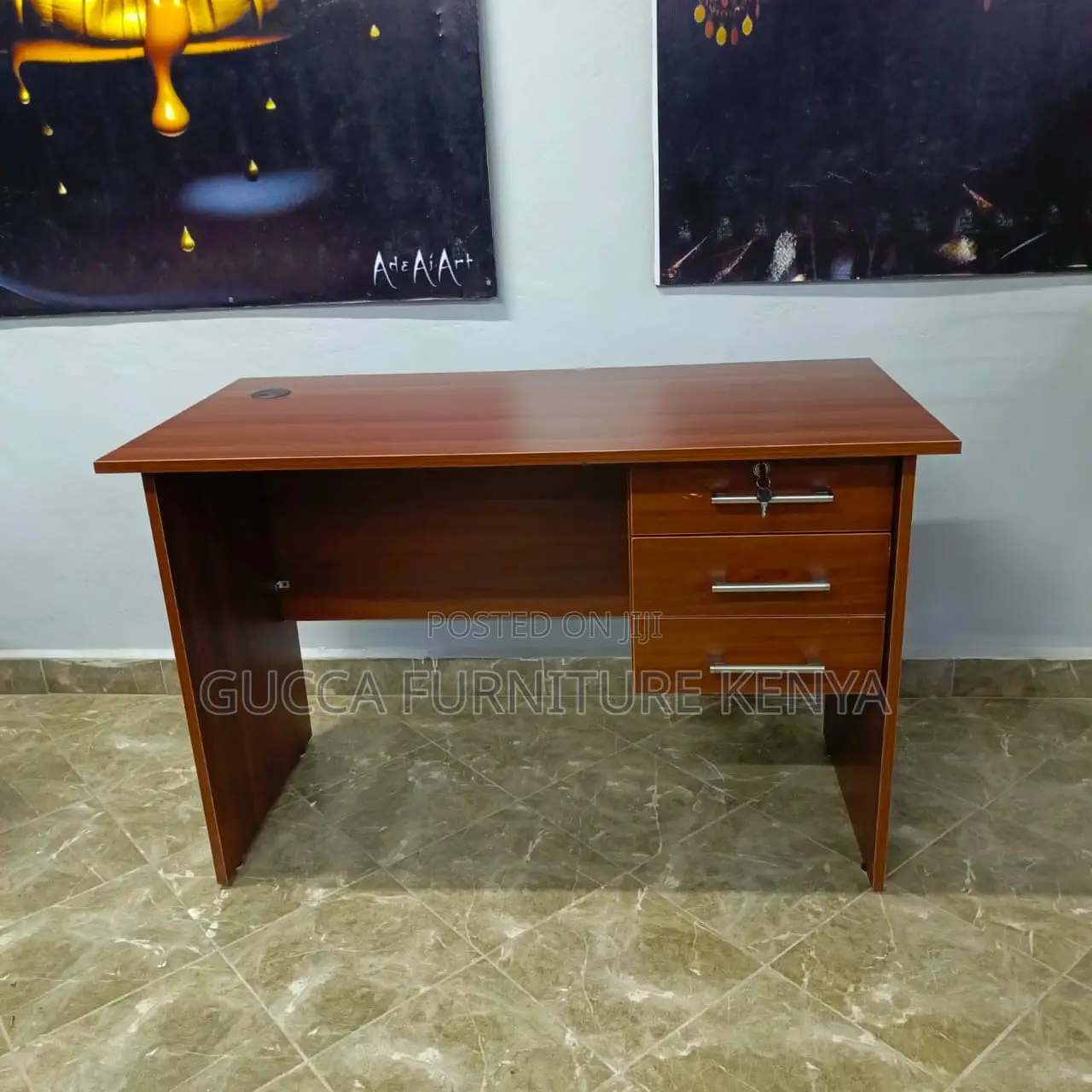 Office Tables:1200mm Strong Wood Home Office Computer Table