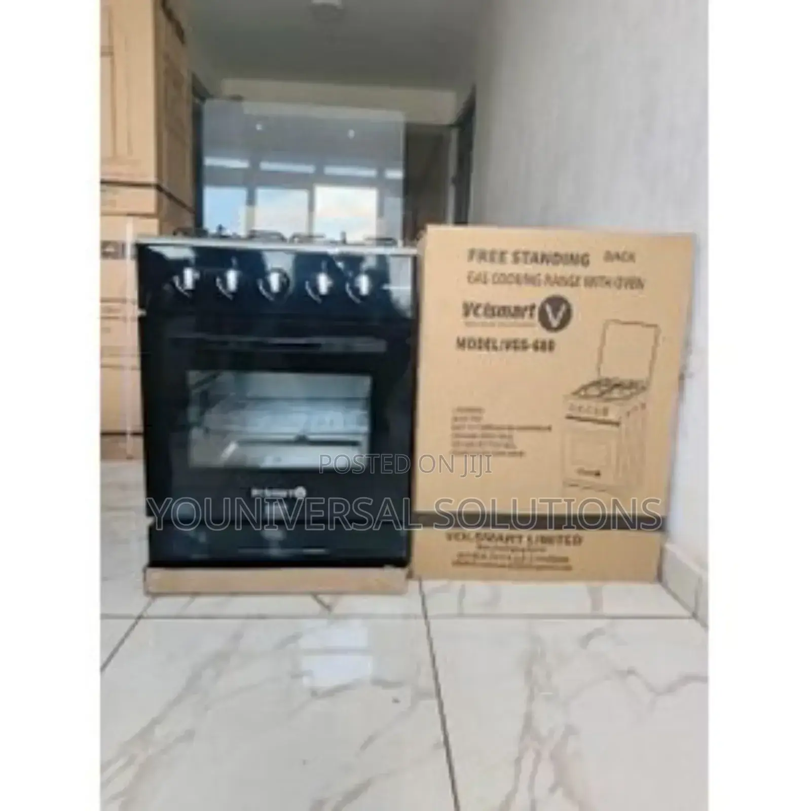 Volsmart 60*60 Standing Cooker Full Gas Jet