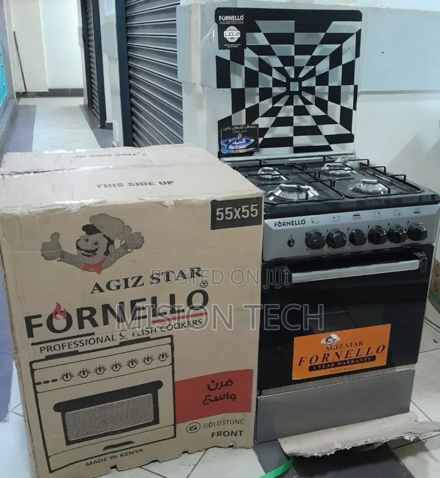 Full Gas Free Standing Cooker With Gas Oven° 