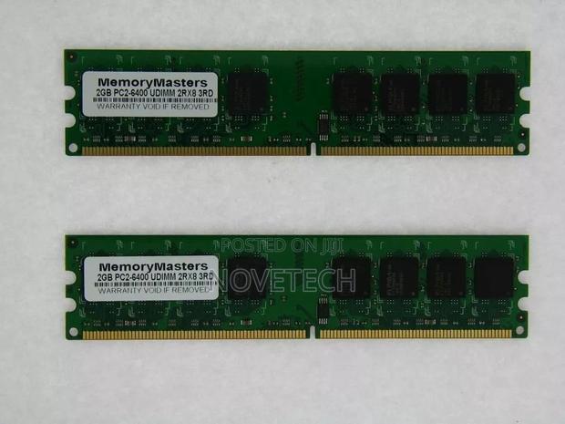 2gb RAM Desktop Computer Pc2-6400 6400 Ddr2 DDR-2 Memory RAM - main view