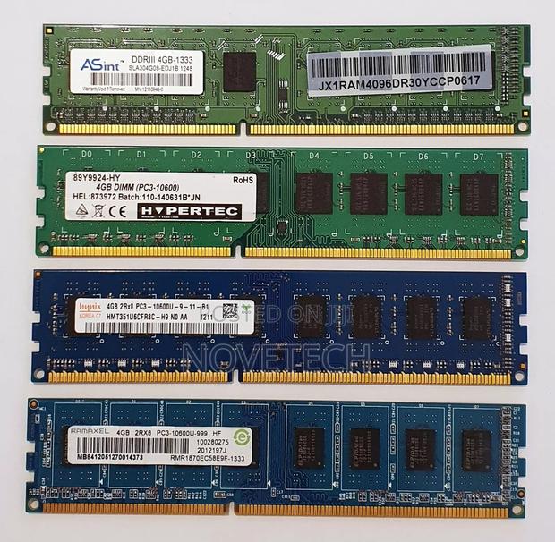 4gb RAM Ddr3 Desktop Computer Pc3-10600u PC RAM Memory - main view