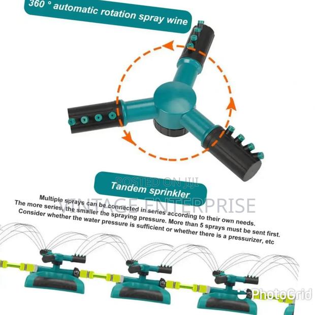3 Arm Garden Sprinkler