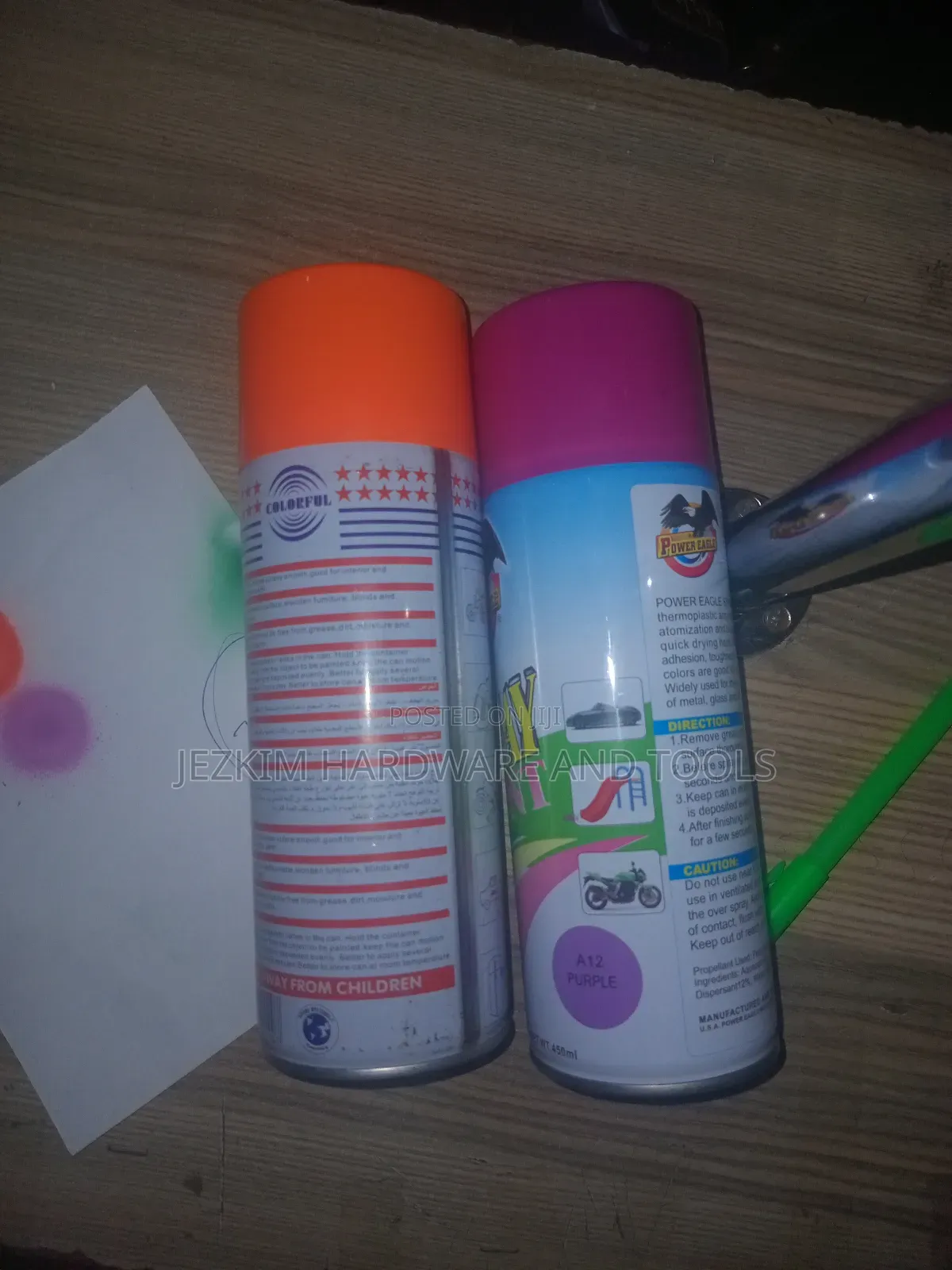 Pink Spray Paint