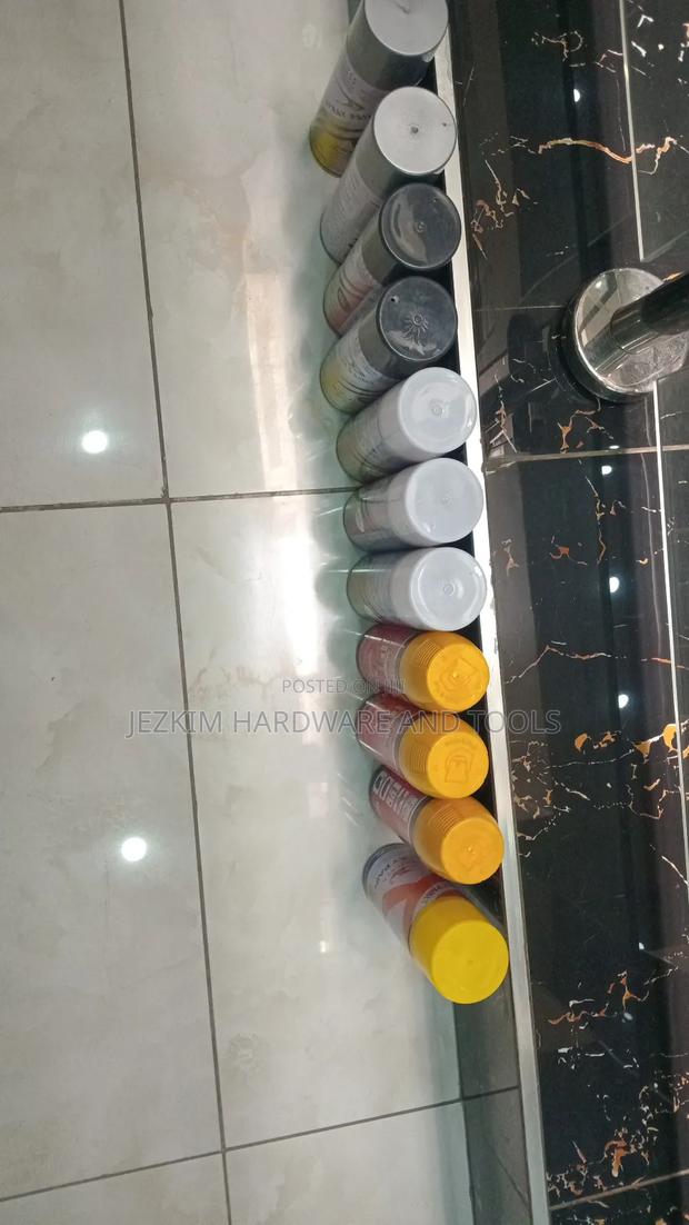 Spray Paints Available - main view