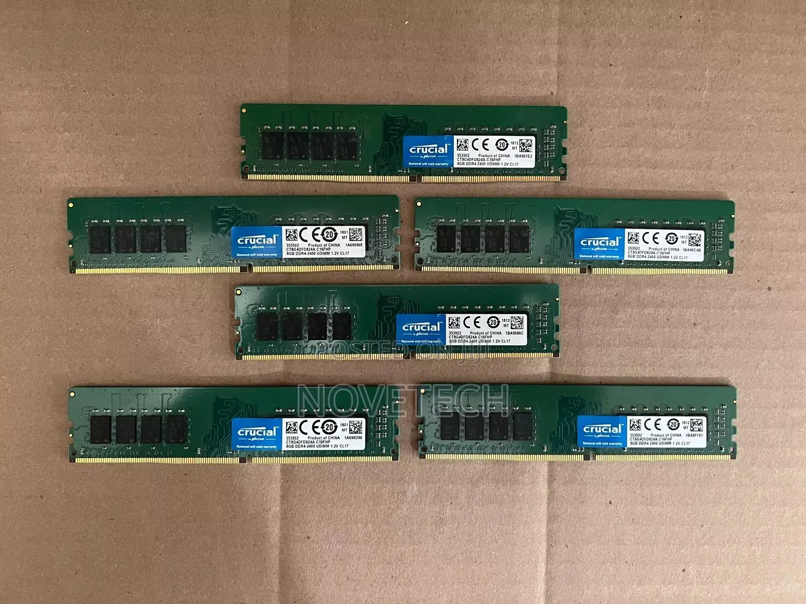 8gb Pc4-2400t Ddr4 Desktop Computer RAM Memory.