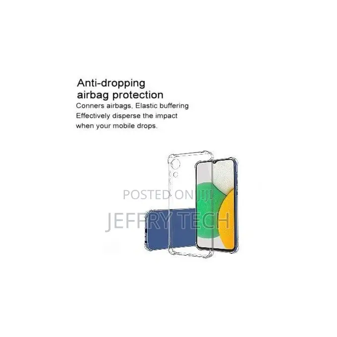 Clear Case Cover for Samsung A03 CORE Transparent