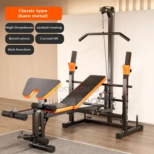 Heavy Duty Gym Pro Bench-Pulley Station Full-Body(Offer)