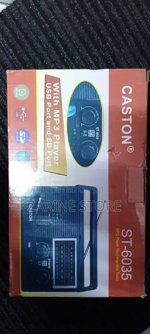 Caston ST-6035 Mp3 Players Rechargeable Radio