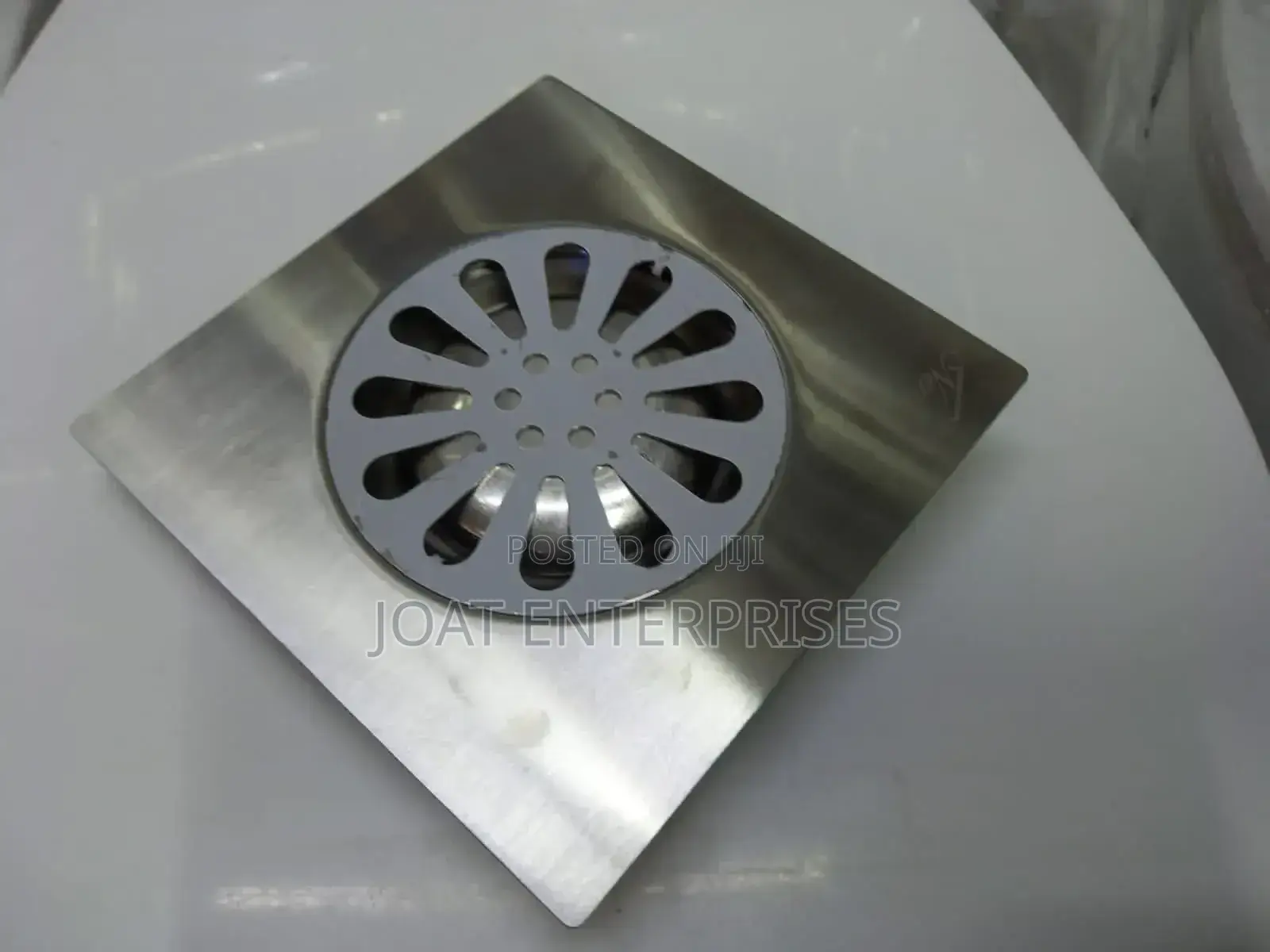 Silver Floor Drain