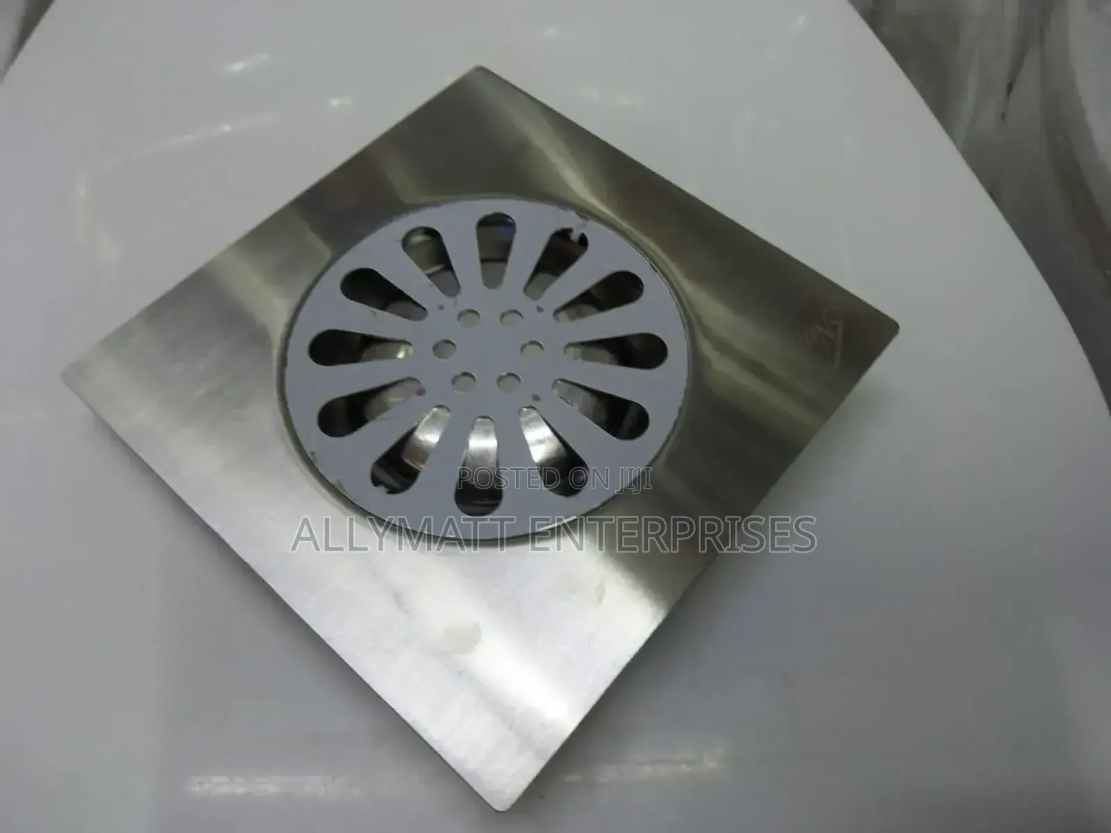 Silver Floor Drain