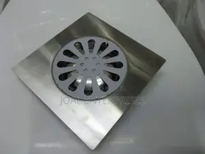 Silver Floor Drain