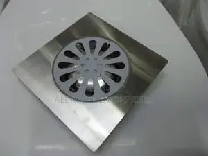 Silver Floor Drain
