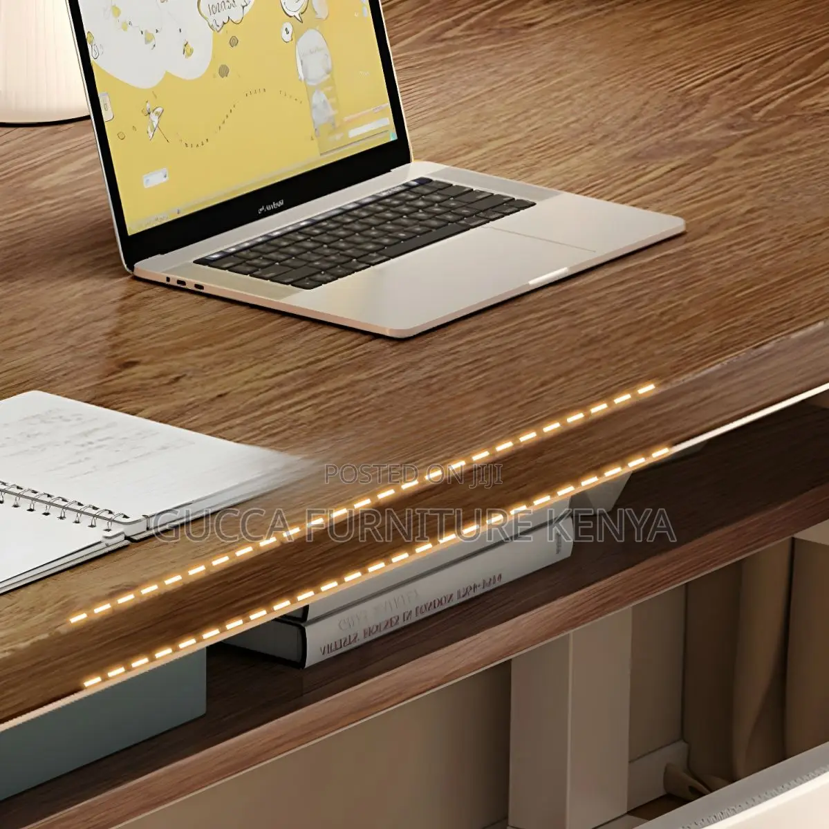 Clerical Desking: Rectangular Reclaimed Wood Work Desk