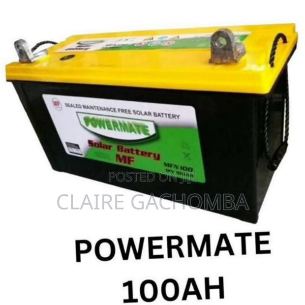 Premier Power Mate 100AH Solar Battery Restocked - main view