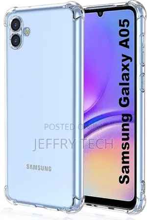 Samsung Galaxy A05 Clear Transparent Case Anti Drop
