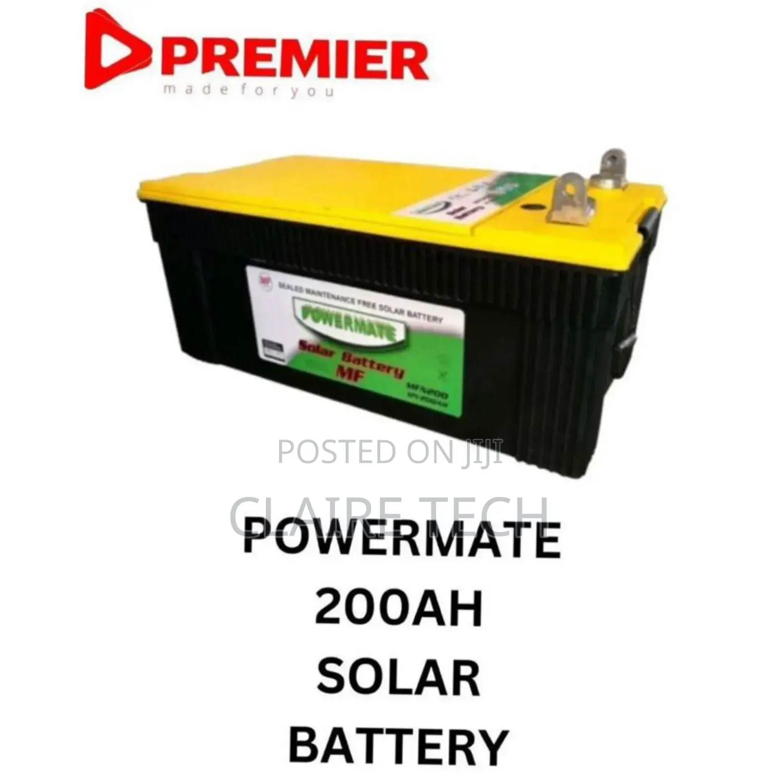 Premier 200ah Solar Battery Powermate