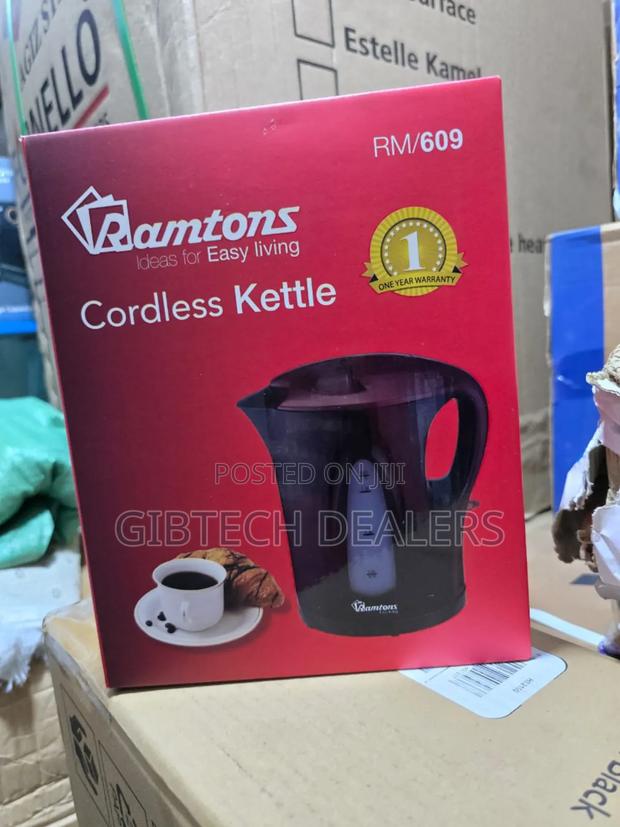 Ramtons Cordless Electric Kettle 1.7ltrs - RM/609. - thumbnail 3