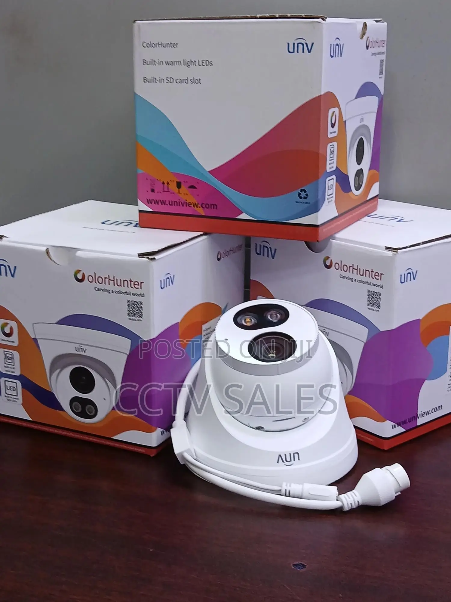 Uniview Colorhunter 2.8mm Dome Camera Ip67 Protection