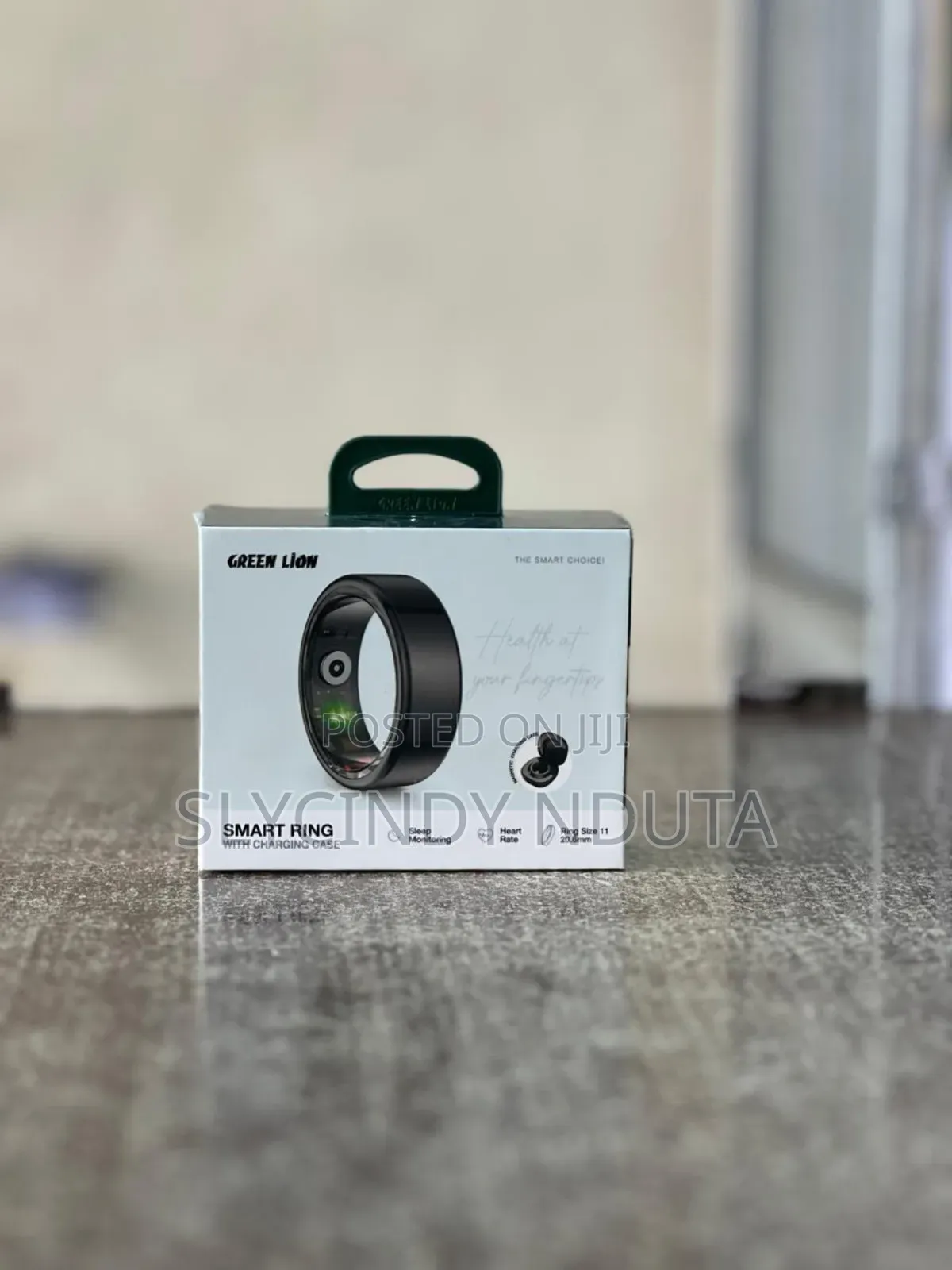 Green Lion Smart Ring