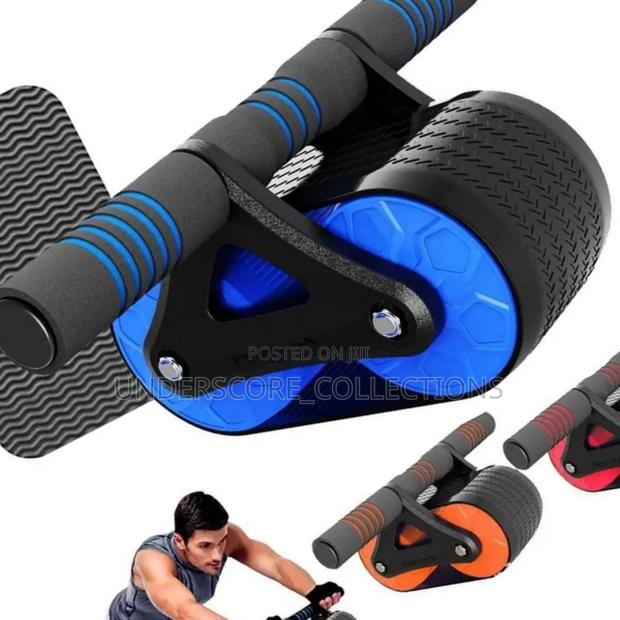 Fitness Ab Roller Coaster Wheel Automatic Rebound Belly .