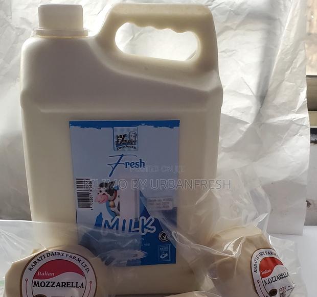 Fresh Cow Milk 5 Ltrs. 24hrs Delivery Lead Time.