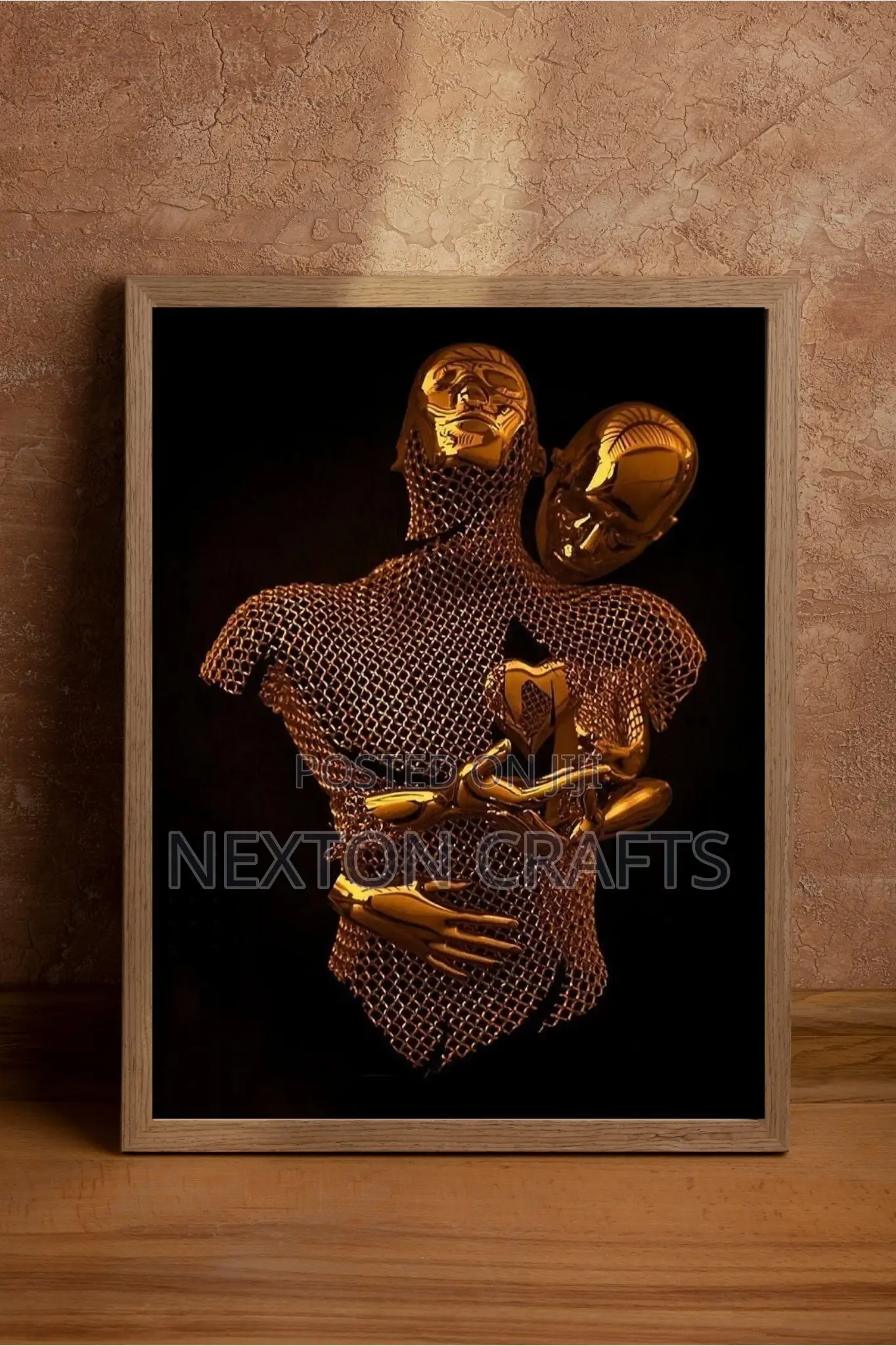 Brown Art Picture Frame Size A2