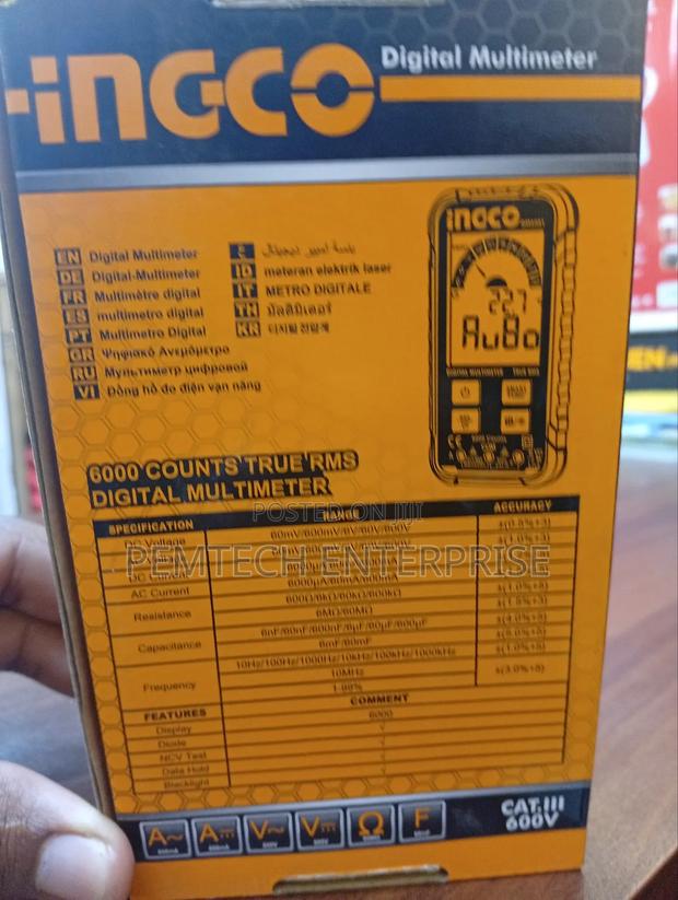 Digital Multimeter Cat.Lll 600v - thumbnail 5