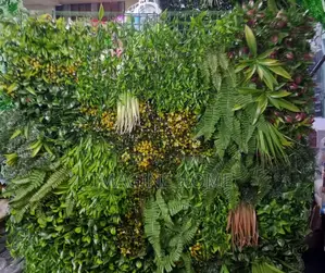 Artificial Green Grass Carpet Wall Decoration