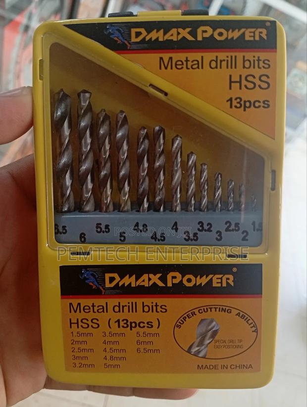 Dmax Power 13pcs HSS Drill Bits - thumbnail 3