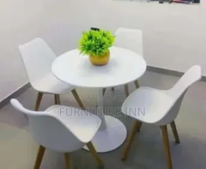 Heavy Padded Eames Chairs and Dinning Table