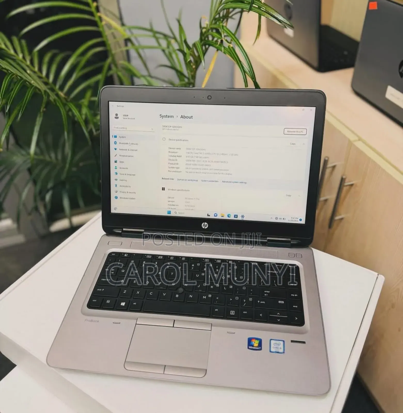 New Laptop HP ProBook 640 G2 8GB Intel Core i5 HDD+SSD 500GB