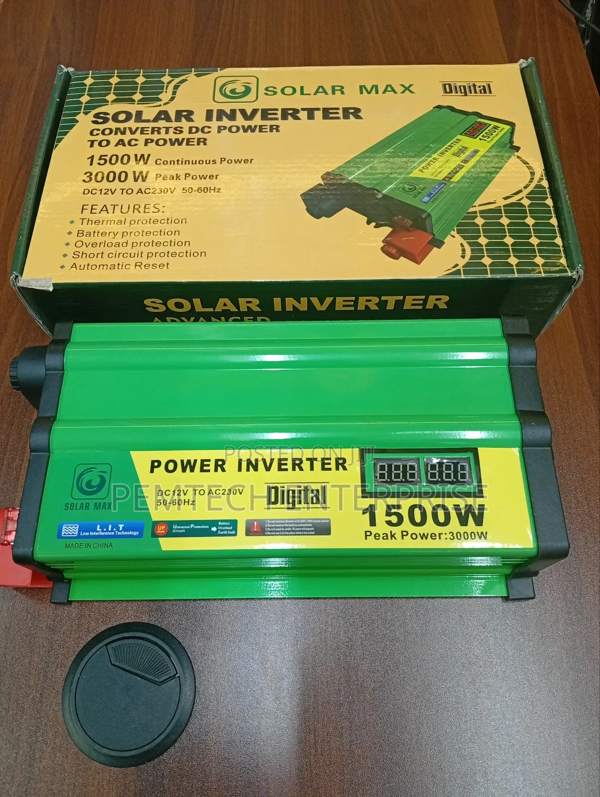 1500w Solarmax Digital Display Solar Inverter