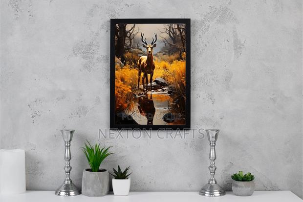 African Wild Picture Frame Size A2 - main view