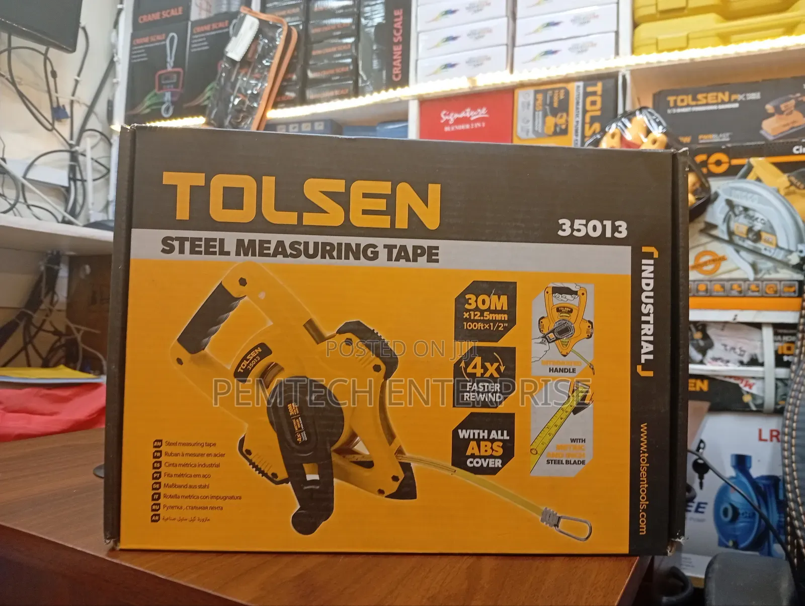 Industrial Steel Measuring Tape