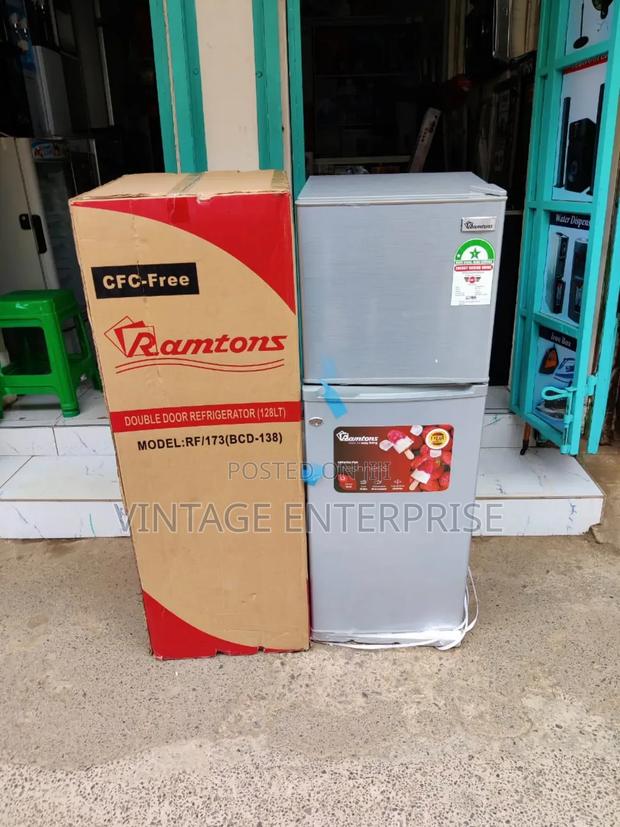Ramtons Fridge Double Door Refrigerator 128litres - main view