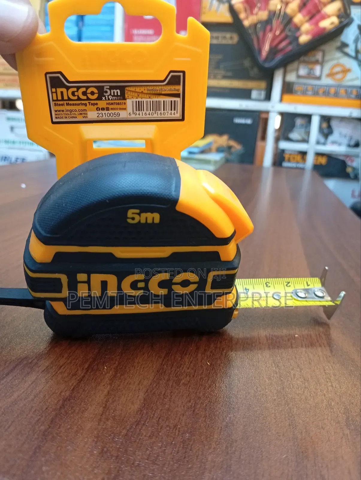 Hsmt08519 Steel Measuring Tape 5M