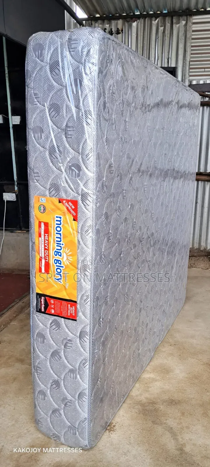Usingizi Mwanana! 6by6 10" Heavy Duty Quilted MG Mattresses