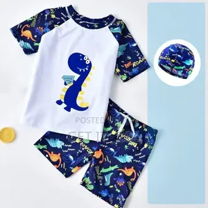*3 Pc Dragon Theme Swimming Costume
