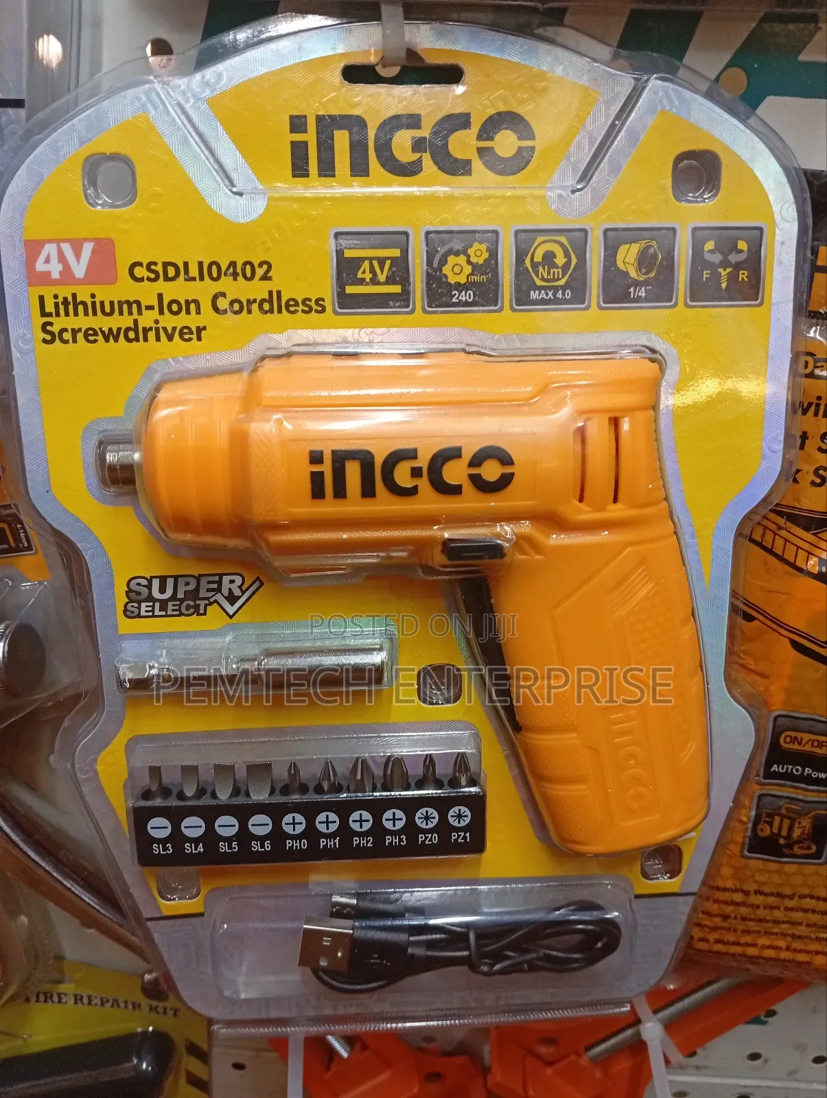 Csdli0402 Lithium-Ion Cordless Screwdriver 4nm