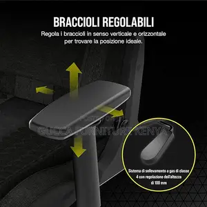 Office Chairs: Black Quality Ergonomic Gaming Chair