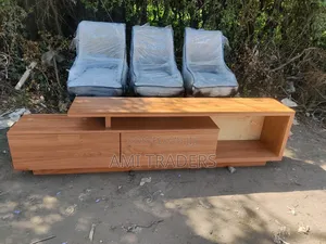 7ft Luxury Natural Tv Stand