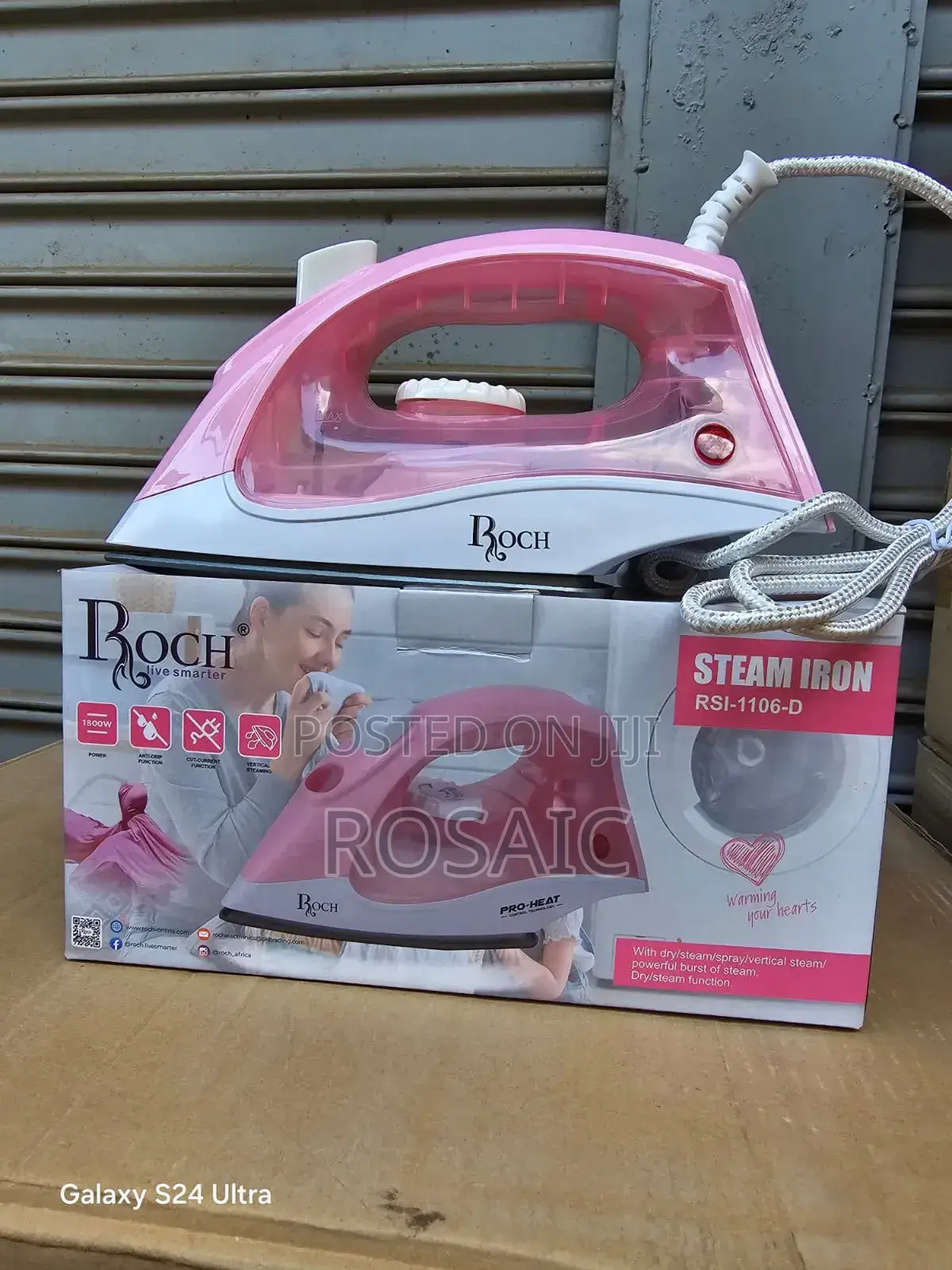 Roch Steam Iron Box