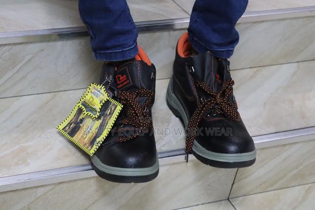 Rocklander Black Safety Boot