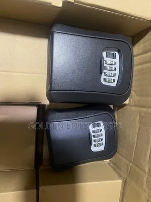 All Black Full Metallic Airbnb Key Lock Box