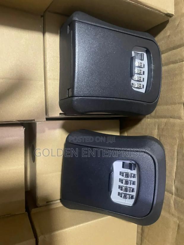 Black Aluminium Airbnb Keylock Box